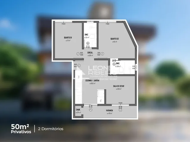 Imagem 12: Apartamento À Venda com 2 Dormitório, 50M² no Bairro dos Estados em Timbó-Sc
