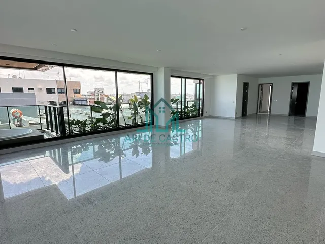 Imagem 11: Apartamento 4 Suítes, 424M² a Beira-Mar da Praia de Ponta Verde, Varanda Gourmet com 60M² com Spa - Maceió Alagoas