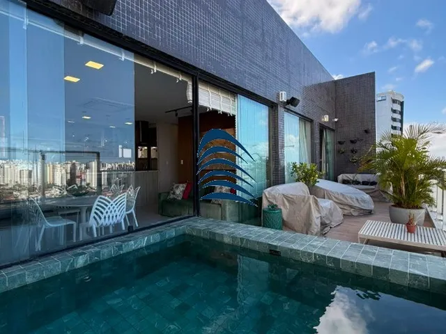 Imagem 4: Cobertura linear com 101 m², nascente total, vista livre e permanente e piscina