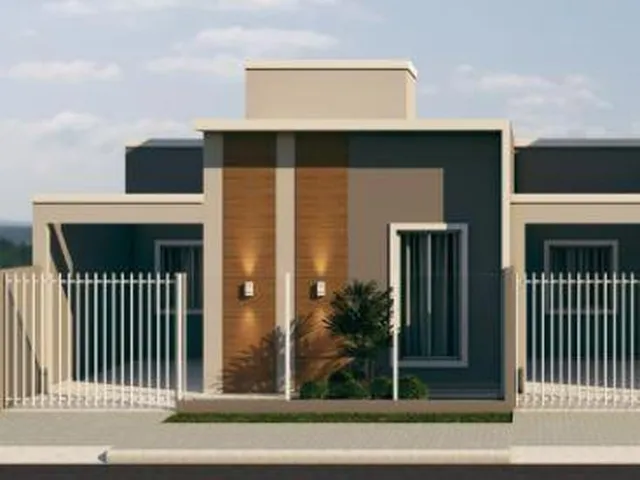 Imagem: Casa com 2 Quartos em Construção no Novo