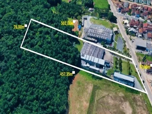 Imagem 9: Terreno Industrial Comercial no Aventureiro 14.000 M² Úteis 77 Metros de Frente Venda em Joinville-Sc