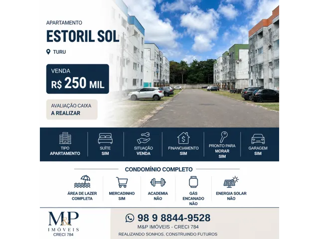 Imagem: Apartamento no Turu a venda com suite