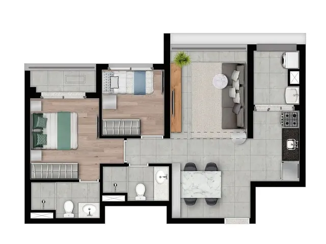Imagem 11: Quartier Capote By You - Residencial