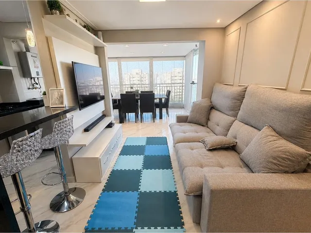 Imagem: O apartamento possui 2 Dormitórios, 1 Suíte, 2 Banheiros,