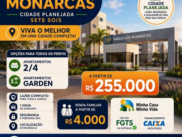 Imagem: O apartamento possui 2 Dormitórios, 1 Banheiro, 1 Vaga na