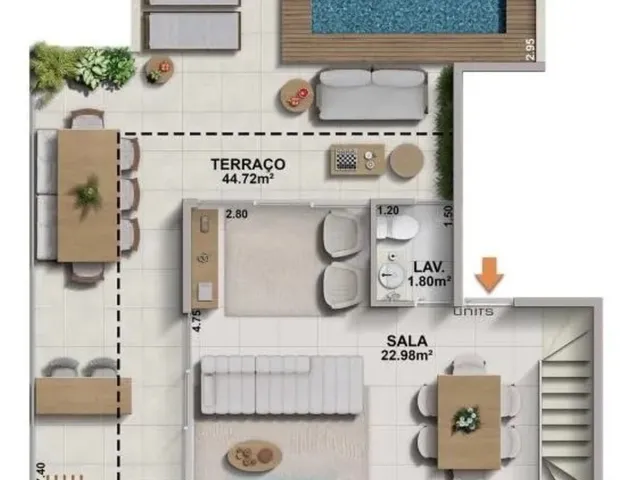 Imagem 4: Aurora Apartamento com 3 dormitórios