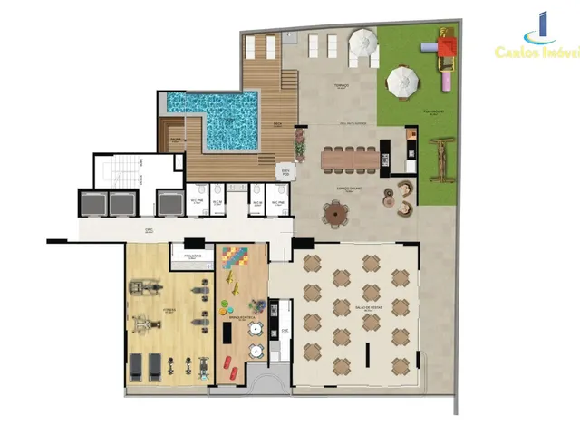 Imagem 7: Lançamento do Ed. Mayan Apartamento 2 Quartos a Venda na Praia da Cerca - Guarapari/Es