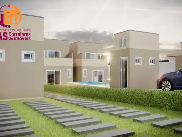 Imagem 5: Vendo Linda Casa dentro de condomínio do lado da praia com 2 Pavimentos, 3/4, 2