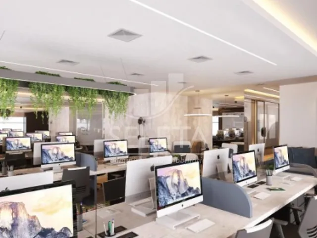 Imagem 15: Square Life Center - Sala com Pavimento Inteir0 - Lançamento - na Planta - Termino da Obra em 2027
