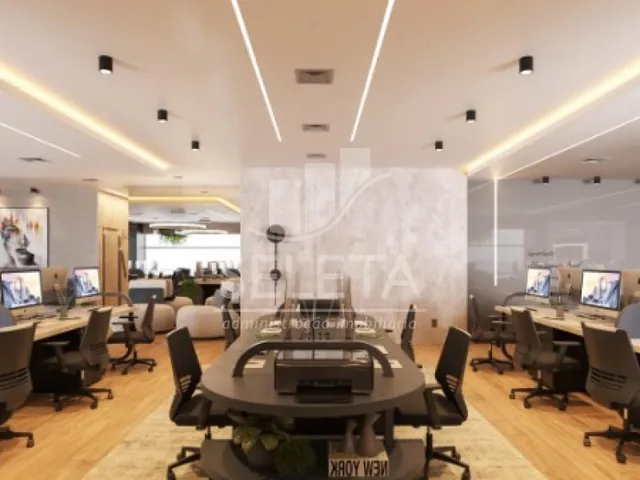 Imagem 12: Square Life Center - Sala com Pavimento Inteir0 - Lançamento - na Planta - Termino da Obra em 2027
