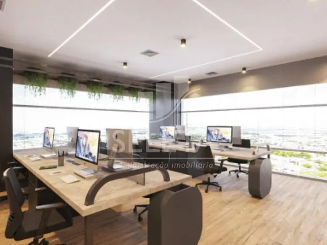 Imagem 9: Square Life Center - Sala com Pavimento Inteir0 - Lançamento - na Planta - Termino da Obra em 2027