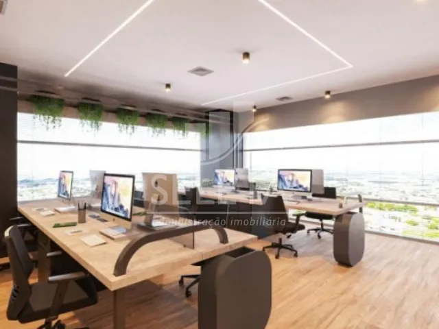 Imagem 14: Square Life Center - Sala com Pavimento Inteir0 - Lançamento - na Planta - Termino da Obra em 2027