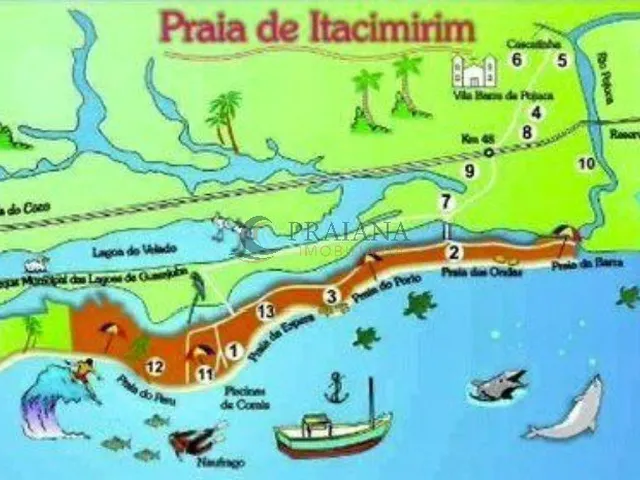 Imagem 3: TERRENO A VENDA CONDOMÍNIO ENSEADA PRAIA DA ESPERA EM ITACIMIRIM 765 METROS
