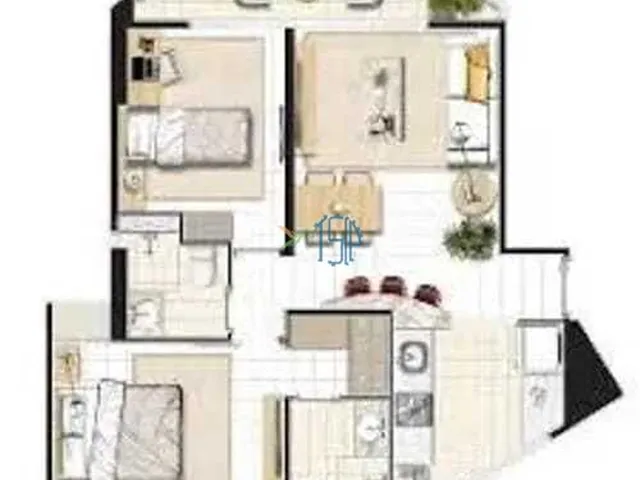 Imagem 6: 0 Apartamento com 2 dormitórios