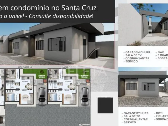 Imagem: Casa em condomínio fechado no bairro Santa