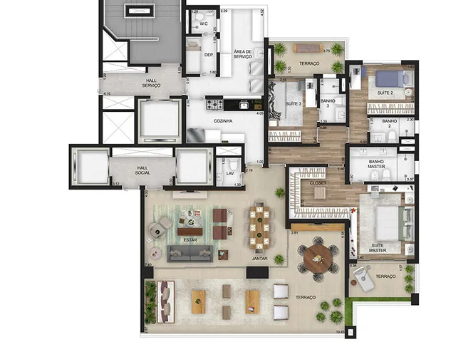 Imagem 7: Maison Helena - Apartamento à venda no bairro Jardim Paulista - São Paulo/SP