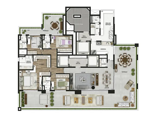 Imagem 8: Maison Helena - Apartamento à venda no bairro Jardim Paulista - São Paulo/SP