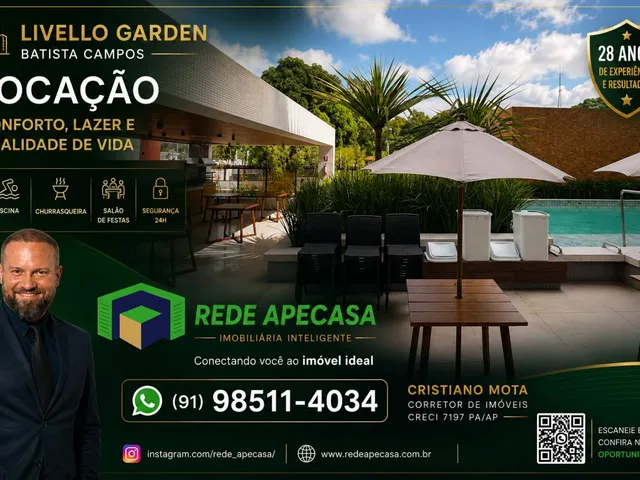 Imagem: Apartamento 2 Quartos no Livello Garden
