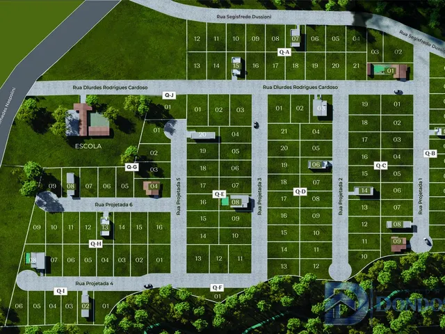 Imagem 13: Terreno/ Lote À Venda no Bairro Naspolini - Criciúma/Sc Parcelamento no Boleto