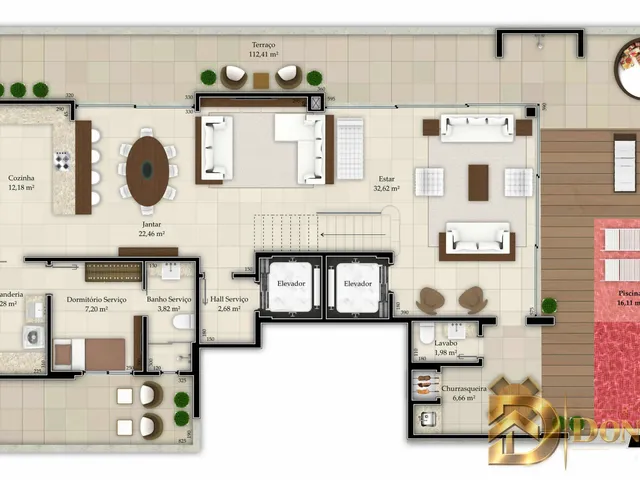 Imagem 11: Apartamento Alto Padrão | 3 Suítes e 3 Vagas
