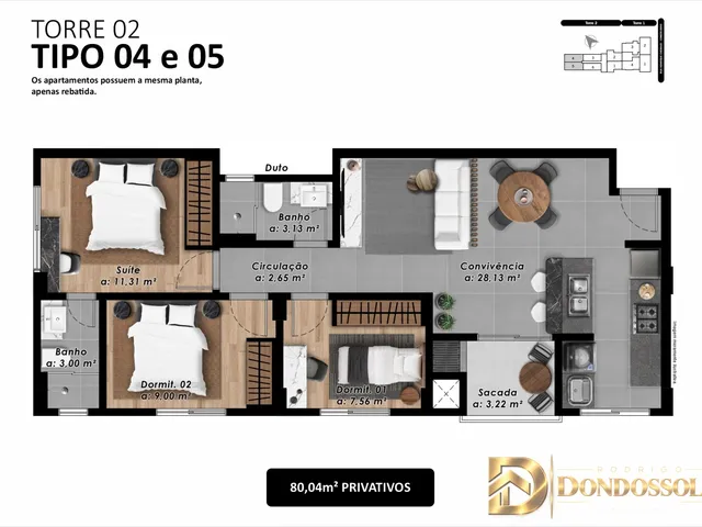 Imagem 15: Apartamento Garden 2 Quartos | 143 M²