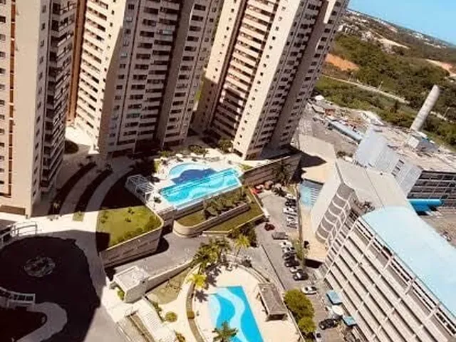 Imagem 5: Alugo Apartamento de 67m2 semi-mobiliado nascente no Brisas Club com 2/4, suíte