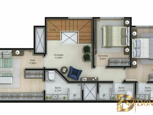 Imagem 12: Apartamento 2 Quartos | Due Fratelli