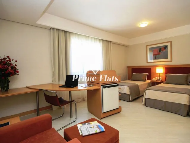 Imagem: Flat disponível para venda no Hotel Bienal