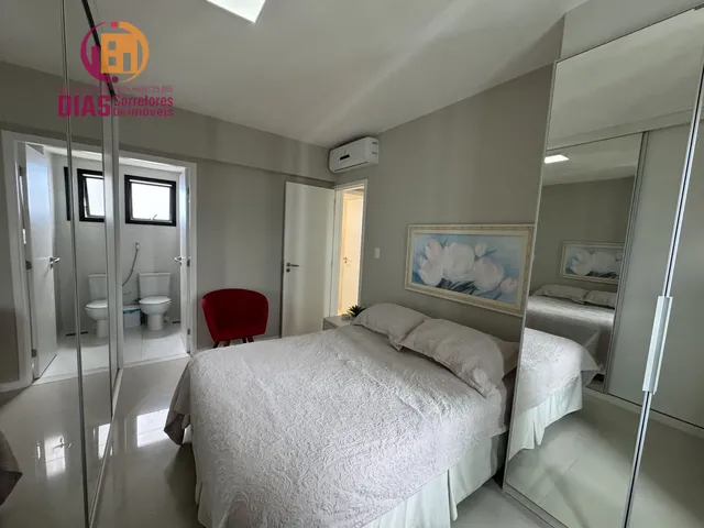 Imagem 15: Alugo lindo Apartamento nascente mobiliado e decorado, varanda, 3/4, suíte- Tribeca