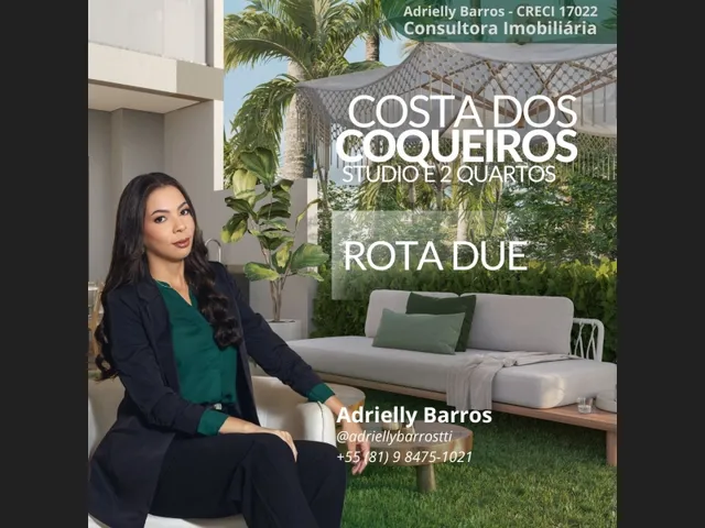 Imagem: O apartamento possui 1 Dormitório, 1 Suíte, 1 Banheiro,