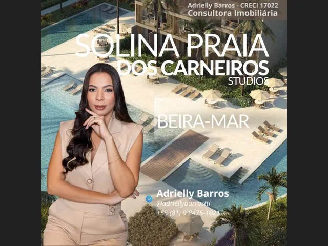 Imagem: Flat em Carneiros Solina - Beira-mar
