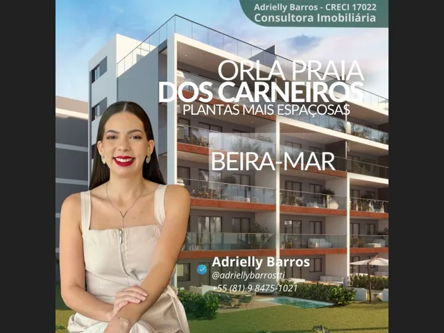 Imagem: Orla Praia dos Carneiros
