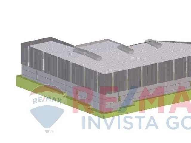 Imagem 4: Área construída: 3.272 metros Área de galpão: 2.900 metros Área externa/Pateo e