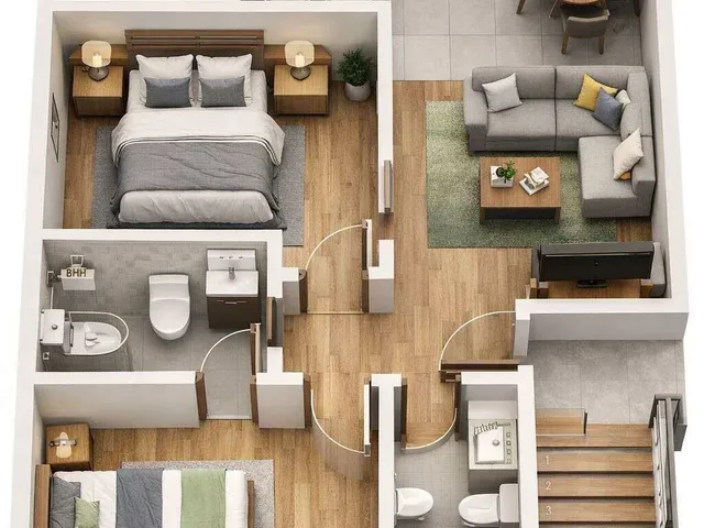 Imagem 3: Apartamento à venda em Barbacena, Santa Tereza I, com 2 quartos, 65m²
