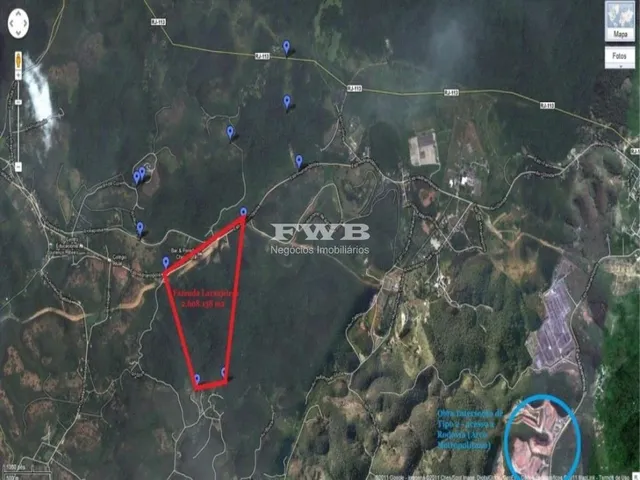 Imagem: Área do Terreno Testadas 2.608.138,00