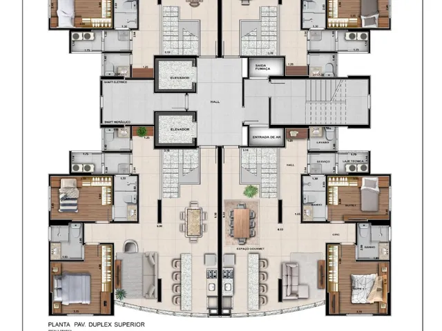 Imagem 11: Apartamento de alto padrão no Centro de Arapongas-PR: 3 quartos, 1 suíte, 2 salas, 2