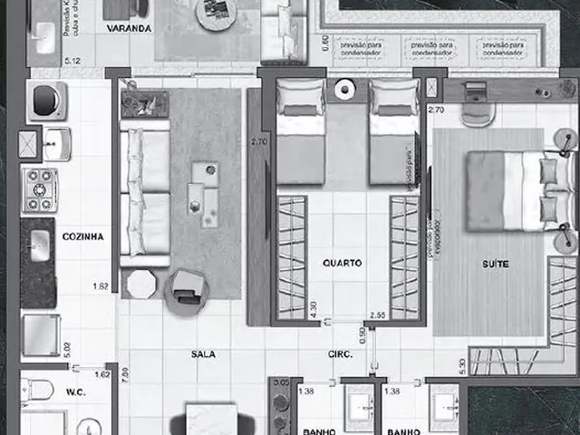 Imagem 5: Apartamento em Botafogo Rio de Janeiro RJ
