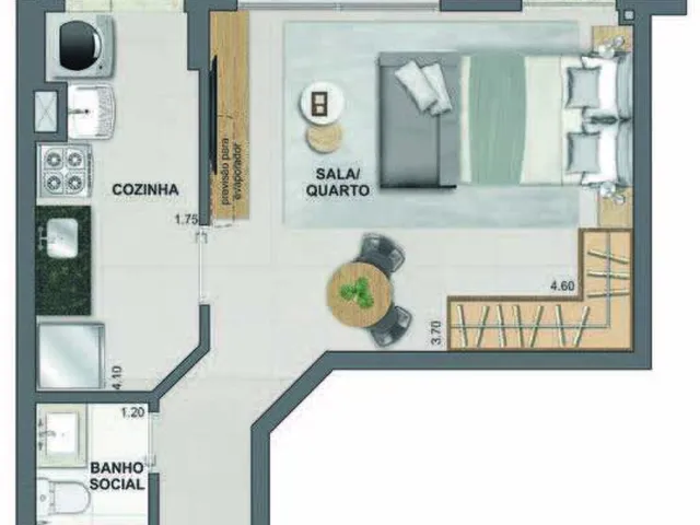 Imagem 4: Apartamento em Botafogo Rio de Janeiro RJ
