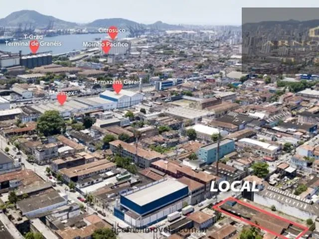 Imagem: Galpões para Venda em Santos no Bairro
