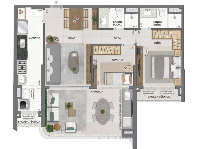 Imagem 4: Apartamento à venda no bairro Barra da Tijuca - Rio de Janeiro/RJ
