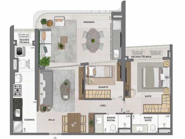 Imagem 6: Apartamento à venda no bairro Barra da Tijuca - Rio de Janeiro/RJ