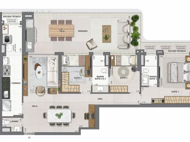 Imagem 8: Apartamento à venda no bairro Barra da Tijuca - Rio de Janeiro/RJ