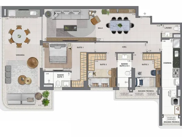 Imagem 10: Apartamento à venda no bairro Barra da Tijuca - Rio de Janeiro/RJ