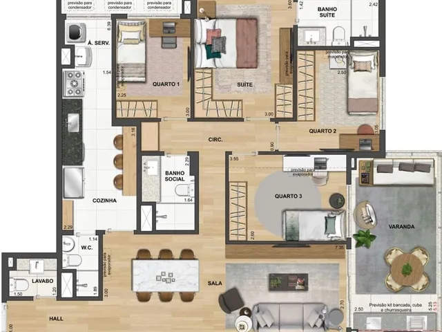 Imagem 2: Apartamento à venda no bairro Maracanã - Rio de Janeiro/RJ