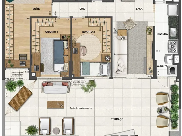 Imagem 6: Apartamento à venda no bairro Maracanã - Rio de Janeiro/RJ