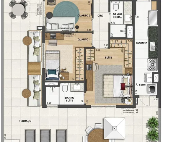 Imagem 11: Apartamento à venda no bairro Maracanã - Rio de Janeiro/RJ