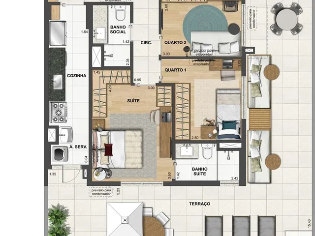Imagem 12: Apartamento à venda no bairro Maracanã - Rio de Janeiro/RJ