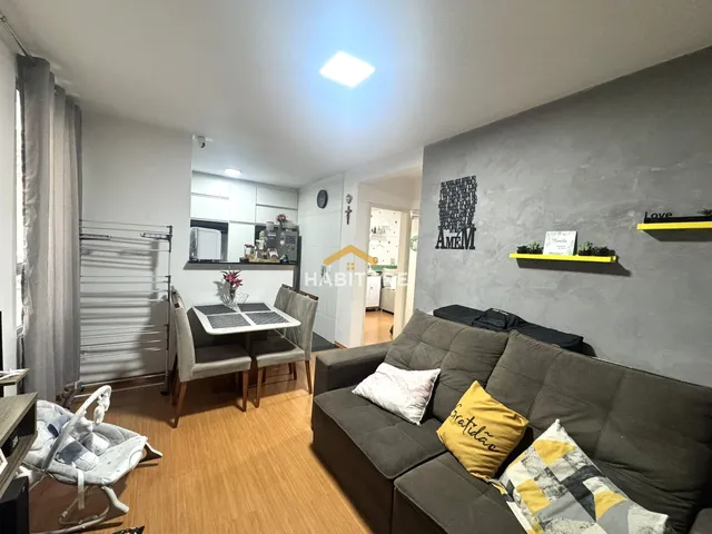 Imagem: O apartamento possui 2 Dormitórios, 1 Banheiro, Acomodam 6