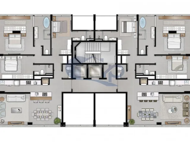 Imagem 10: Apartamento Á Venda com 3 Suítes na Praia Grande em Torres/Rs