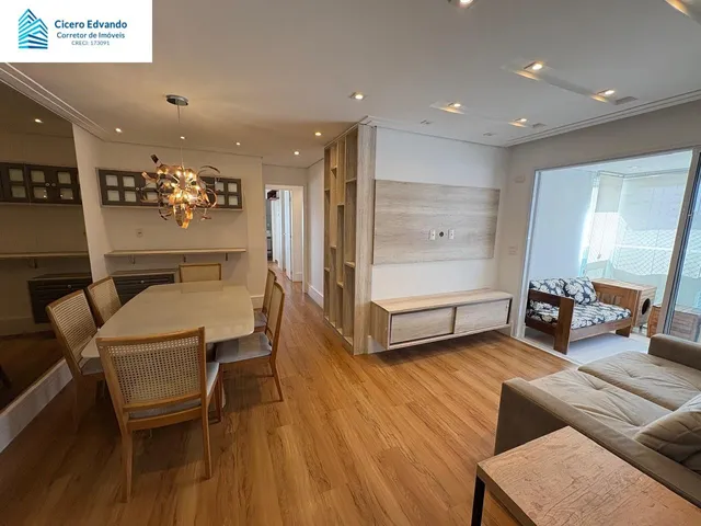 Imagem 1: Apartamento de 95m2, entrada de serviço e social, tem 03 dormitórios, sendo 01 Suite